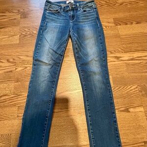 Paige Skyline Ankle Peg Jeans